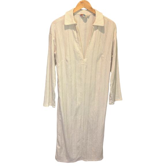 Free People Beach Cream Midi Length Aster Dress - size XS - Picture 3 of 7